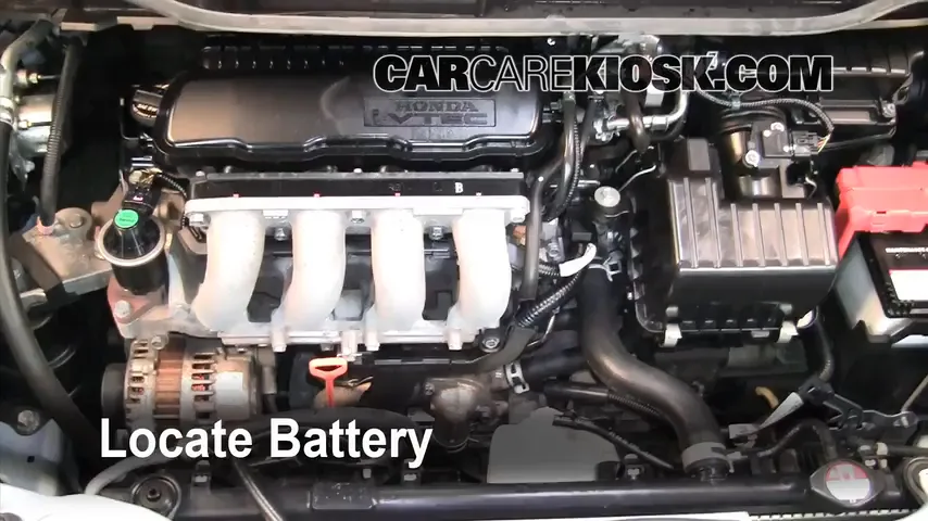 2010 Honda Fit Sport 1.5L 4 Cyl. Battery Jumpstart